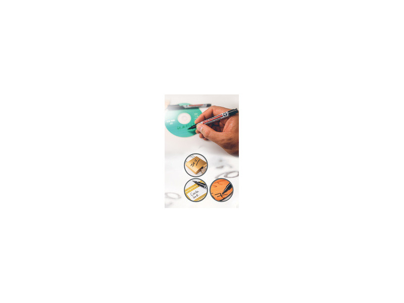 uni-ball Marqueur permanent SUPER INK MARKER, noir