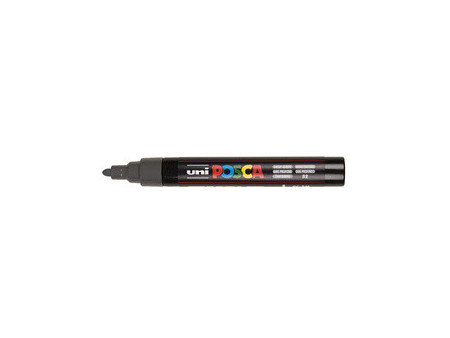 POSCA Marqueur à pigment PC-5M, gris profond