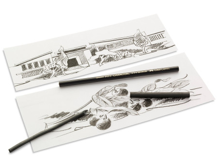 FABER-CASTELL Crayon graphite PITT GRAPHITE PURE, degré de