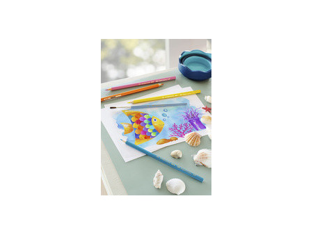 FABER-CASTELL Crayons couleur KINDER-AQUARELLE, étui carton