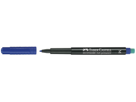 FABER-CASTELL Marqueur permanent MULTIMARK M, bleu