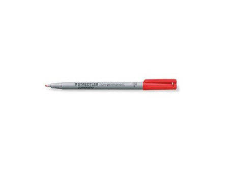 STAEDTLER Marqueur non permanent 316F Lumocolor, rouge