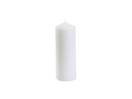 PAPSTAR Bougie cylindrique, diamètre: 60 mm, blanc