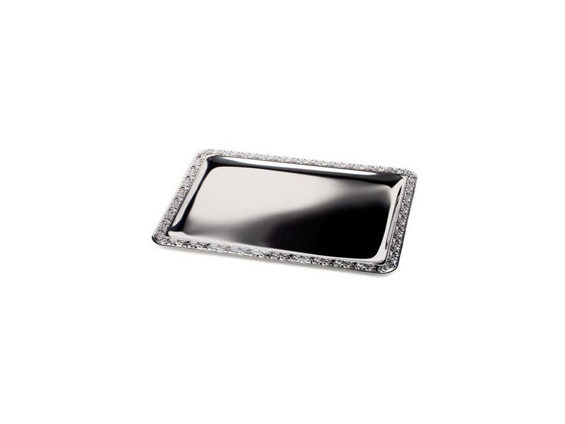 APS Plateau 'MIEUX SERVI', (L)420 x (P)310 mm, argent