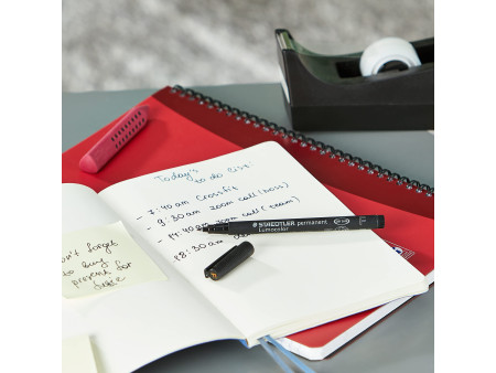 STAEDTLER Marqueur permanent 318F Lumocolor, noir