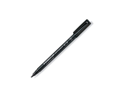 STAEDTLER Marqueur permanent 314B Lumocolor, noir