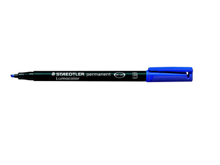STAEDTLER Marqueur permanent 314B Lumocolor, bleu