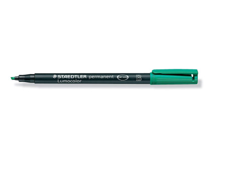 STAEDTLER Marqueur permanent 314B Lumocolor, vert