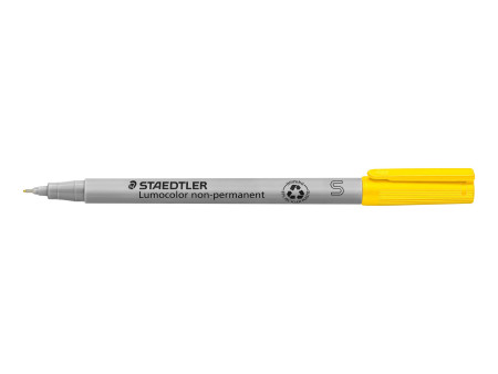 STAEDTLER Marqueur non permanent 311S Lumocolor, jaune