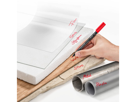 STAEDTLER Marqueur permanent 317M Lumocolor, étui de 6