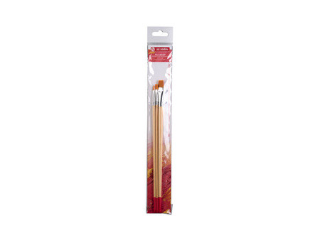 ROYAL TALENS Set de pinceaux plats, 3 pièces