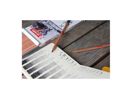 ROYAL Crayons graphite Art Creation, rond, étui de 6
