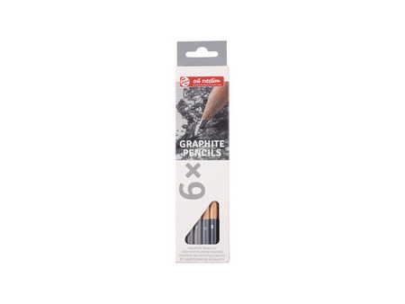 ROYAL Crayons graphite Art Creation, rond, étui de 6