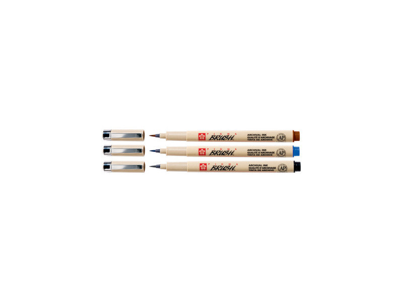 SAKURA Feutre pinceau PIGMA BRUSH, noir