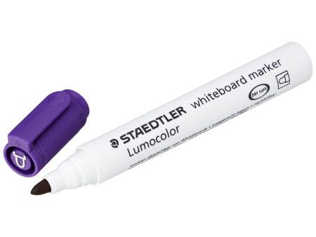 STAEDTLER Marqueur pour tableau blanc 351 Lumocolor, violet