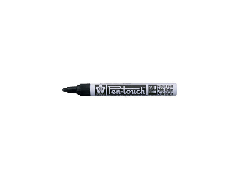 SAKURA Marqueur permanent Pen-Touch Moyen, jaune fluo