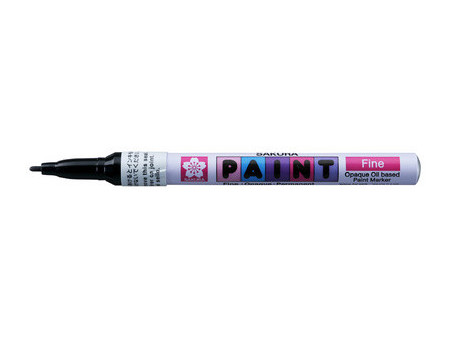 SAKURA Marqueur permanent Paint Marker fin, noir