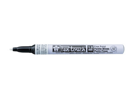 SAKURA Marqueur permanent Pen-Touch Fin, rose fluo
