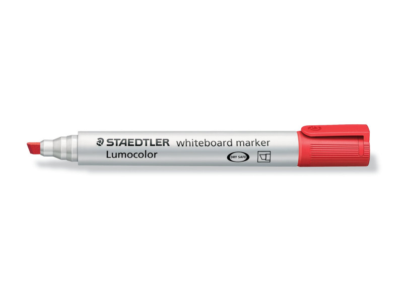 STAEDTLER Marqueur pour tableau blanc 351B Lumocolor, rouge