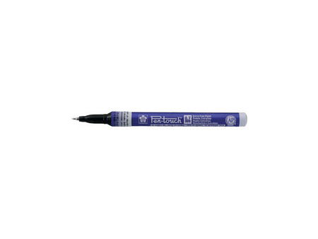 SAKURA Marqueur permanent Pen-Touch UV Extra Fin, bleu uv