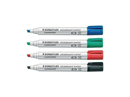 STAEDTLER Marqueur pour tableau blanc 351B Lumocolor, bleu