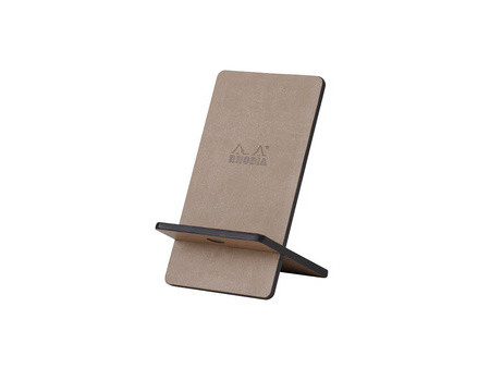 RHODIA Support pour téléphone mobile RHODIACTIVE, chocolat