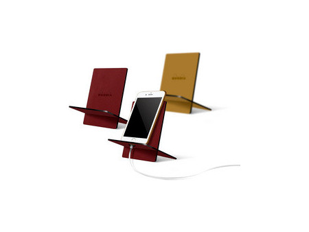 RHODIA Support pour téléphone mobile RHODIACTIVE, sauge