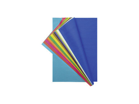 folia Papier de soie, (L)500 x (H)700 mm, vieil or