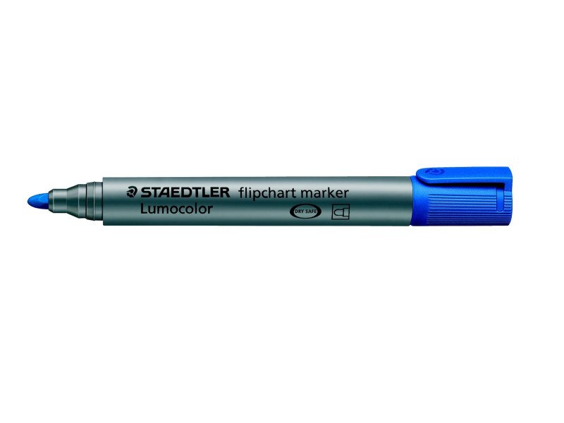 STAEDTLER Marqueur de conférence Lumocolor 356, bleu