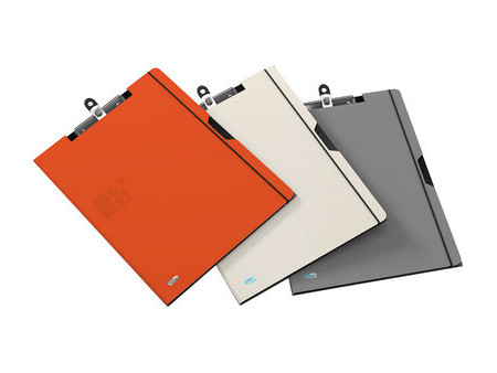 Oxford Porte-bloc double, en PP, gris
