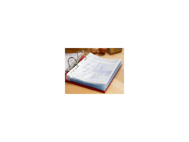 Oxford Pochettes perforées, A5, PP, 0,06 mm, transparent