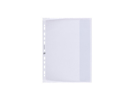 Oxford Pochettes perforées XXL, A4, PP, 0,09 mm, grainé