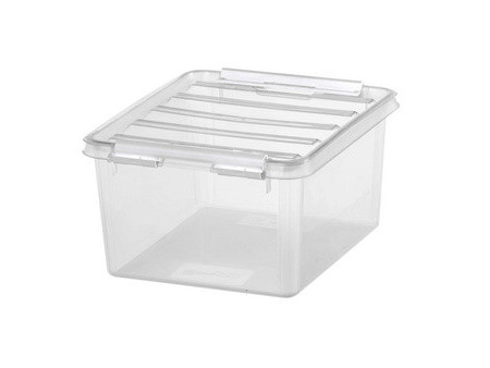 SmartStore Boîte de rangement CLASSIC 2 L, clips: noir