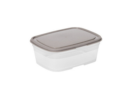 smartstore Boîte de conservation, 0,5 L, gris / transparent