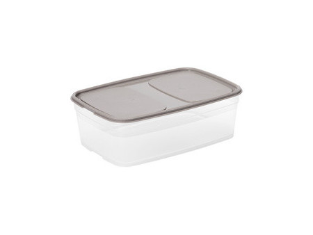 smartstore Boîte de conservation, 0,8 L, gris / transparent