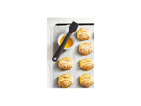 Gastro Max Pinceau en silicone, (L)45 mm, noir