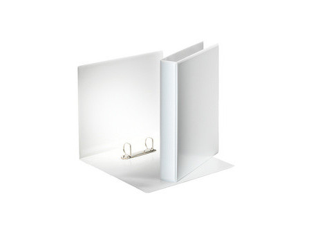 Esselte Classeur personnalisable, 2 anneaux, A4, blanc