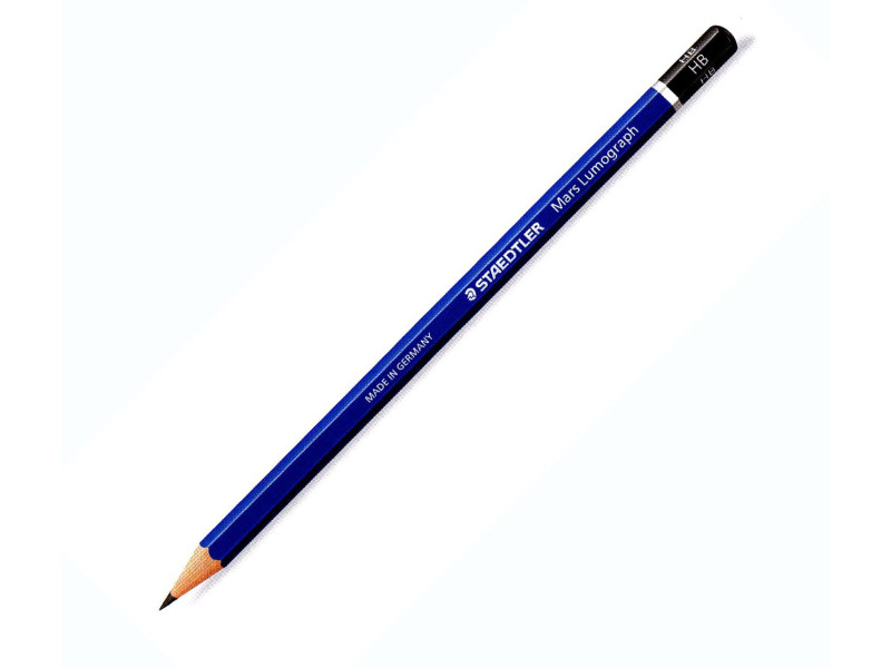 STAEDTLER Crayon Mars Lumograph, degré de dureté: 3H