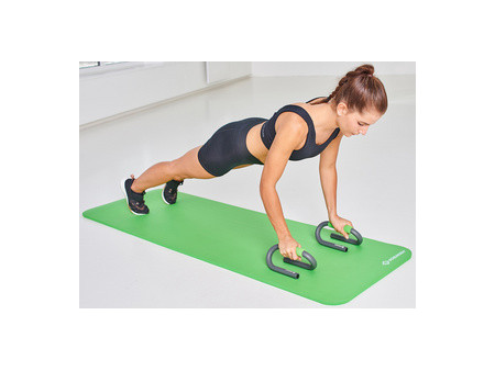 SCHILDKRÖT Poignée pour pompes Push Up Bars, noir/vert
