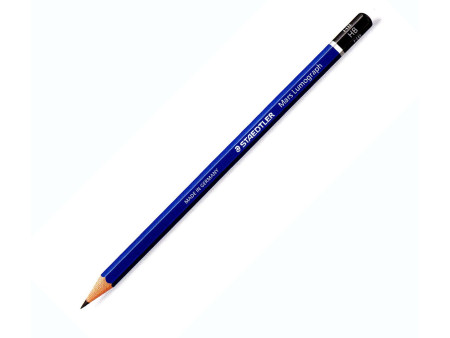 STAEDTLER Crayon Mars Lumograph, degré de dureté: 6H