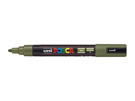 POSCA Marqueur à pigment PC-5M, noir