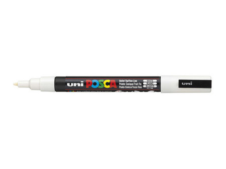 POSCA Marqueur à pigment PC-3M, argent
