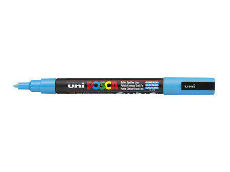 POSCA Marqueur à pigment PC-3M, bleu foncé