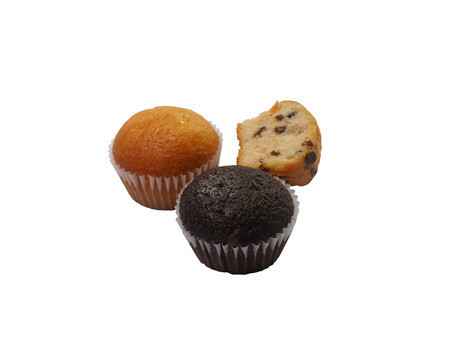 HELLMA Assortiment de mini Muffins, carton de 60