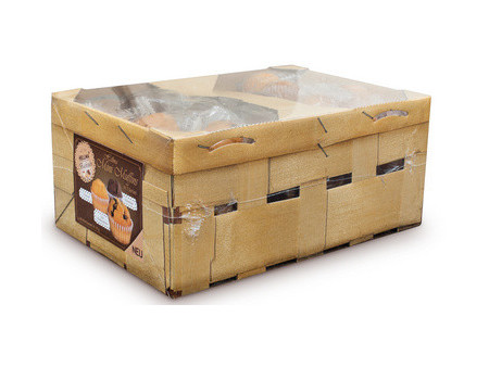HELLMA Assortiment de mini Muffins, carton de 60