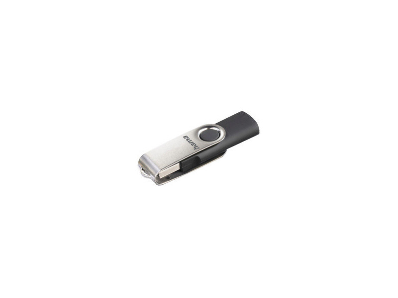 hama Clé USB 2.0 'Rotate', 32 GB, noir/argent