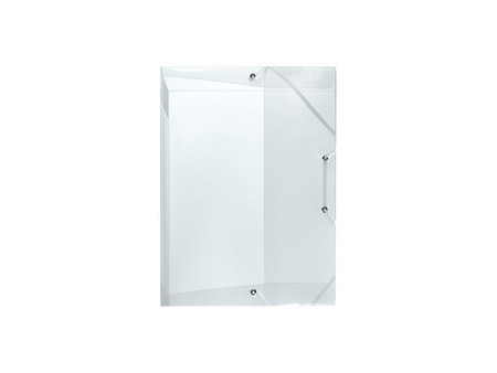 herlitz Chemise de rangement, A4, en PP, bleu translucide