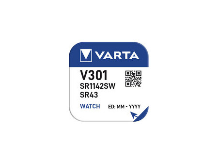 VARTA pile oxyde argent pour montres, V339, 1,55 Volt