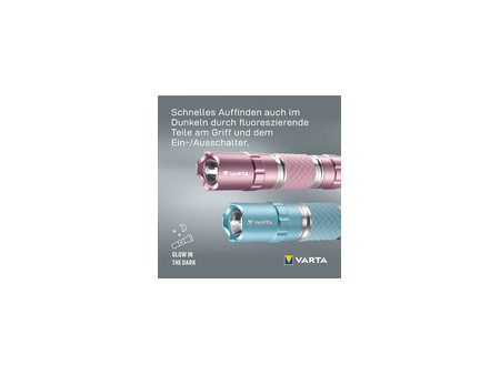 VARTA Lampe de poche 'LED Lipstick Light', avec 1 x pile AA