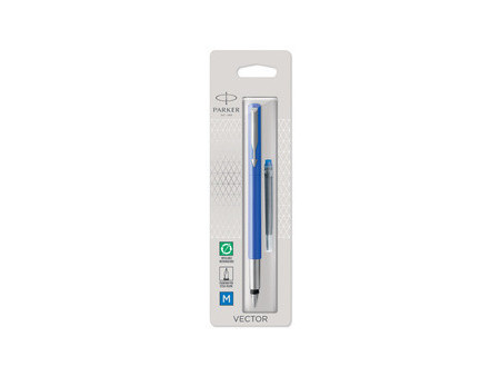 PARKER Stylo plume VECTOR, acier, taille de plume: M